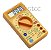MULTIMETRO DIGITAL 2M HFE  DT830B AMARELO - Imagem 1