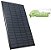 PAINEL SOLAR  CELULA FOTOVOLTAICA 2,5W 194 X 120MM - Imagem 1