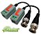 PAR DE CONECTORES VIDEO BALUM CAMERAS HD CVI TVI  PASSIVO - Imagem 1