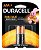 PILHA AAA PALITO DURACELL  COM 2 PECAS  MN2400 - Imagem 1