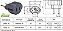 PLUG ADAPTADOR FEMEA 2P CHATO PARA PADRAO  ADP2-22 - 10A - PRETO - Imagem 1