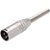 PLUG CANON/XLR MACHO COM MOLA PROFISSIONAL 3 VIAS - Imagem 1