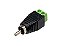 PLUG RCA MACHO COM BORNE KRE PARA FIOS - Imagem 1
