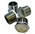 TAMPAO / BUJÃO HEX. LATÃO NIQUEL 3/4 NPT LONGO KIT 4 PÇS - Imagem 1