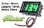 VOLTIMETRO DC 4,5V A 30V - 0,56 POLEGADA - VERDE - Imagem 1