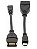 KIT 10PÇS CABO ADAPTADOR USB FEMEA P/ MICRO USB MACHO V8 OTG - Imagem 2