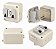 CAIXA DISJUNTOR MONOF. DUPLO COM UMA TOMADA 20A - CDD-5047 - Imagem 1