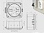 CAIXA DISJUNTOR MONOFÁSICO COM UMA TOMADA 20A - CDM-5046 - Imagem 2