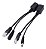 CABO ADAPTADOR POE INJETOR PRETO - Imagem 1