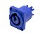 JACK SPEAKON / POWERKON FEMEA PAINEL ENERGIA - C/ TRAVA 3 VIAS AZUL - Imagem 1