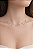Colar gota com zircônia - Imagem 1