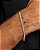 Pulseira Grummet Dupla Prata 21cm - Imagem 1