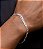 Pulseira 3x1 Prata 20,5cm - Imagem 1