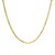 Colar Piastrini Dourado Aço Inox 70cm - Imagem 2