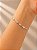 Pulseira Colors Cristal em Prata 18,5cm - Imagem 1