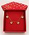Pulseira Corações Facetado Semijoia 22cm - Imagem 2