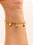 Pulseira Coração Cristal Semijoia 21,5cm - Imagem 1