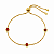 Pulseira Gravata Zircônia Vermelha Semijoia 26cm - Imagem 2