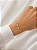 Pulseira Retangular Colors Cristal Semijoia 23cm - Imagem 1