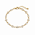 Pulseira Zircônia Semijoia 23cm - Imagem 2