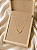 Colar Navete Cristal Semijoia 45cm - Imagem 2