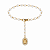Pulseira Terço Nossa Senhora Semijoia 23,5cm - Imagem 2