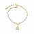 Pulseira Pérola Nossa Senhora Semijoia 18cm - Imagem 2