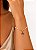 Pulseira Pérola Cruz Cor Semijoia 23cm - Imagem 1
