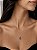 Colar Gota Prata 45cm - Diversas Cores - Imagem 2