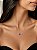 Colar Cores Prata 45cm - Diversas Cores - Imagem 3