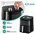 AIR FRYER FRITADEIRA ELETRICA 3L 1200W 220V ONISTEK ON-FT106 - Imagem 4