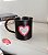 Caneca de inox preto fosco book lover - Imagem 1