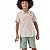 CAMISA MC E BERMUDA BEGE CLARO - Imagem 1