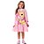 VESTIDO MOLETON POOH ROSA BIMBI - Imagem 1