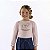 BLUSA MANGA LONGA EM MEIA MALHA ROSA UP BABY - Imagem 1