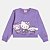 CONJUNTO MOLETOM HELLO KITTY LILÁS MOMI - Imagem 2