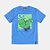 T SHIRT HULK 10 AZUL BLUEY - Imagem 1