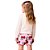 CONJUNTO MENINA HELLO KITTY CASACO E SHORTS MOMI - Imagem 2
