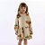 VESTIDO EM MOLETOM SEM FELPA 04 FL0079 FLORAL 0079 - Imagem 1