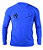 Camiseta Lycra UV Manga Longa XFloat - Azul - Imagem 3