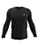 Camiseta Lycra UV Manga Longa Mormaii - Preto - Imagem 1