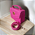 Bolsa Isis Pink Alça Corrente Elegante - Imagem 1