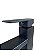 Torneira Banheiro Lavabo Misturador Monocomando Alta - Preto - Imagem 5
