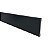 Rodapé de Poliestireno 10cm Liso Barra 2 Metros Liga - Preto - Imagem 1