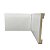 Rodapé de Poliestireno 10cm Liso Barra 2 Metros Liga - Branco - Imagem 1