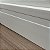 Rodapé de Poliestireno Sobrepor 13cm Barra 2 Metros - Branco - Imagem 5