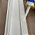 Rodapé de Poliestireno 15cm Barra 2 Metros Liga - Branco - Imagem 8
