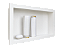Nicho para Banheiro Embutir 30x60 Metasul - Branco - Imagem 1