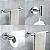 Kit Banheiro Acessórios 4 Peças Inox - Escovado - Imagem 4