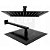 Ducha Chuveiro Frio Slim Quadrado Blacks1013b 20cm - Black - Imagem 2